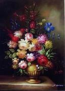 unknow artist Floral, beautiful classical still life of flowers.127 Germany oil painting reproduction